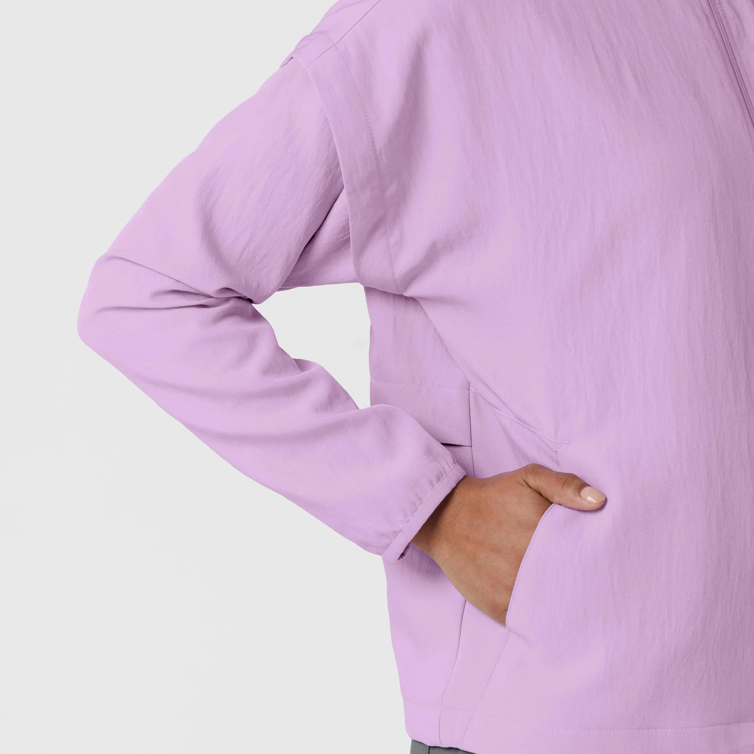 Women’s BreezeBreaker Scrub Jacket - Light Orchid